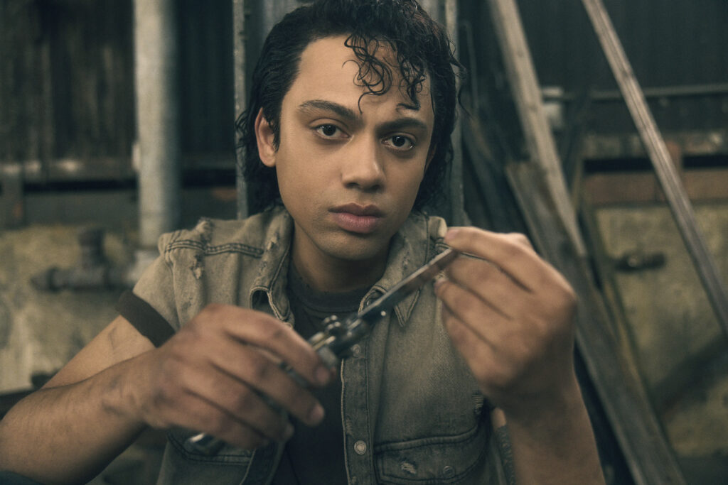 Sky Lakota-Lynch as Johnny Cade in <i>The Outsider</i>. Photo by Miller Mobley.