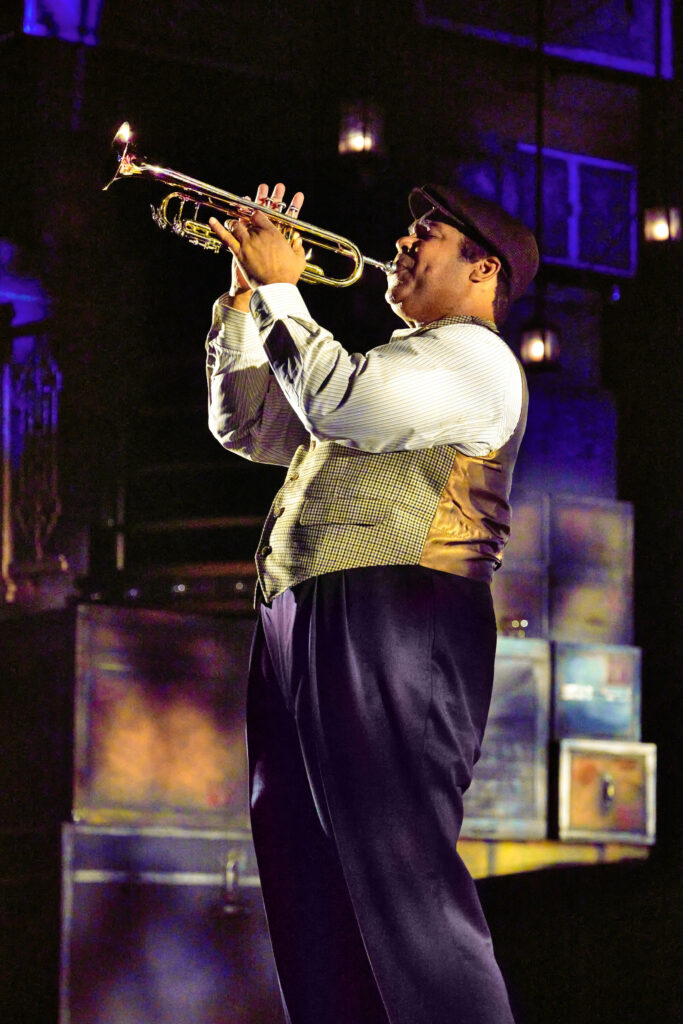 James Monroe Iglehart in A Wonderful World. Photo by Jeremy Daniel.