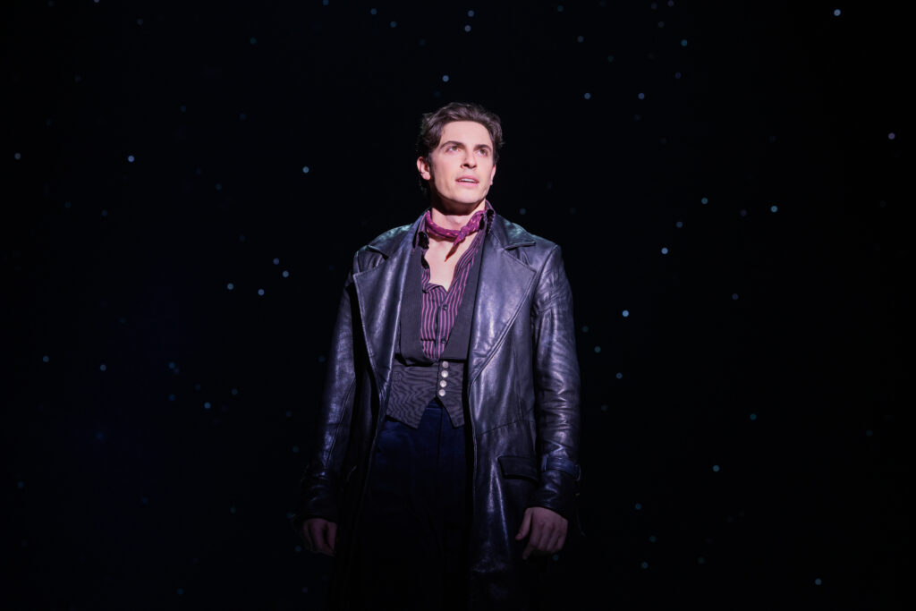 Derek Klena in Moulin Rouge! The Musical. Photo by Evan Zimmerman for MurphyMade.