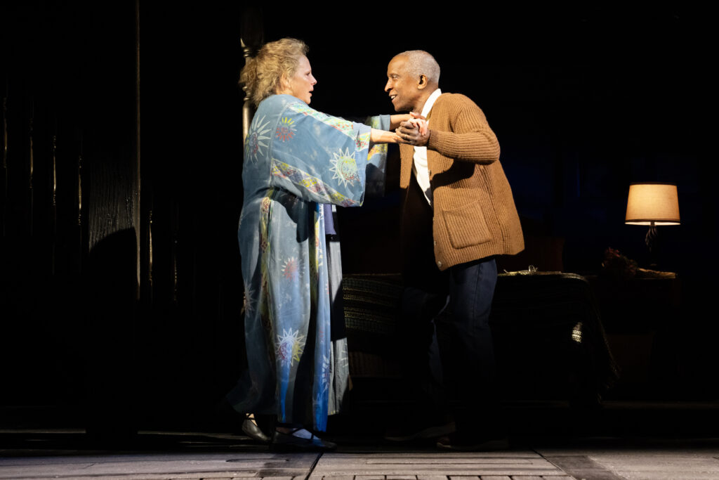 Maryann Plunkett and Dorian Harewood in The Notebook. Photo by Julieta Cervantes.