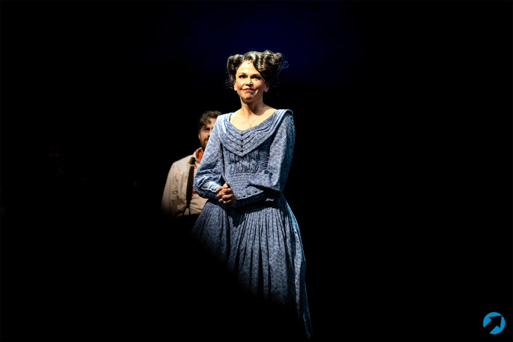 Sutton Foster in Sweeney Todd. Photo by Angela of York for Broadway Direct.