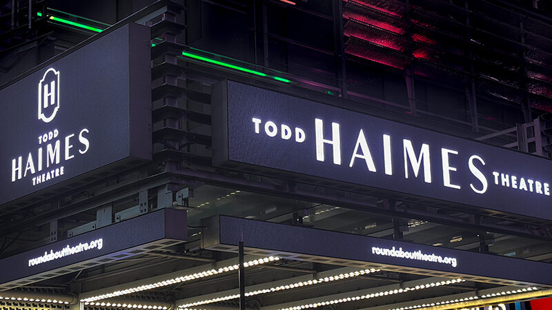 Roundabout Unveils Todd Haimes Theatre on Broadway