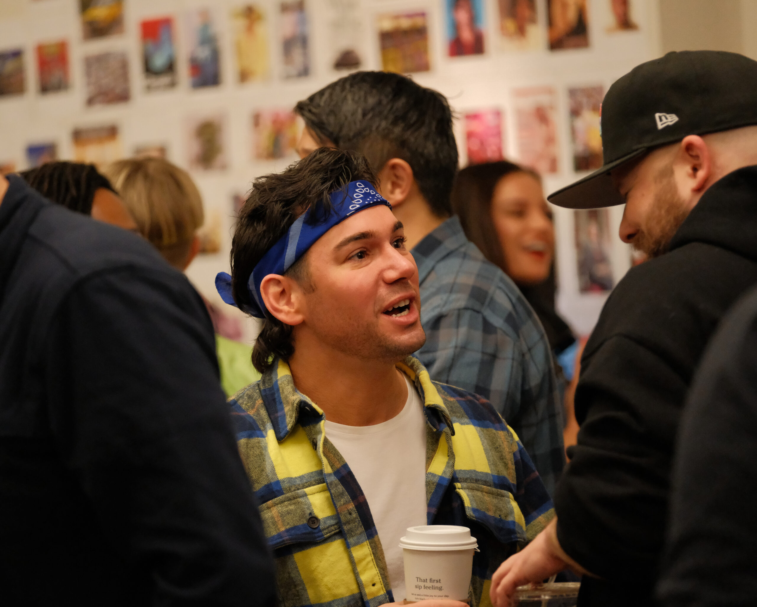 Tommy Bracco in rehearsals for The Heart of Rock and Roll. Photo by Paul Aphisit.