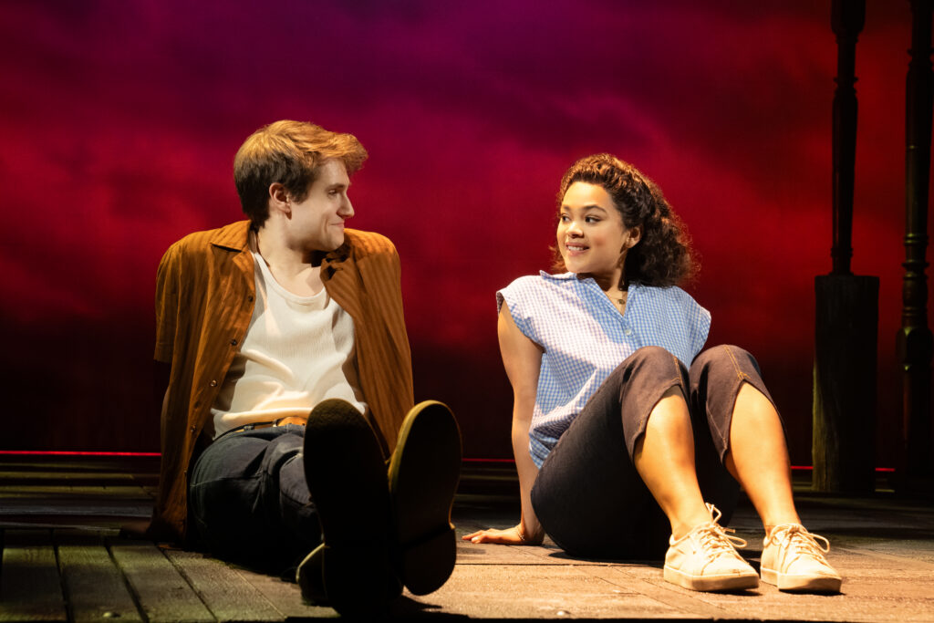 John Cardoza and Jordan Tyson in The Notebook. Photo by Julieta Cervantes.