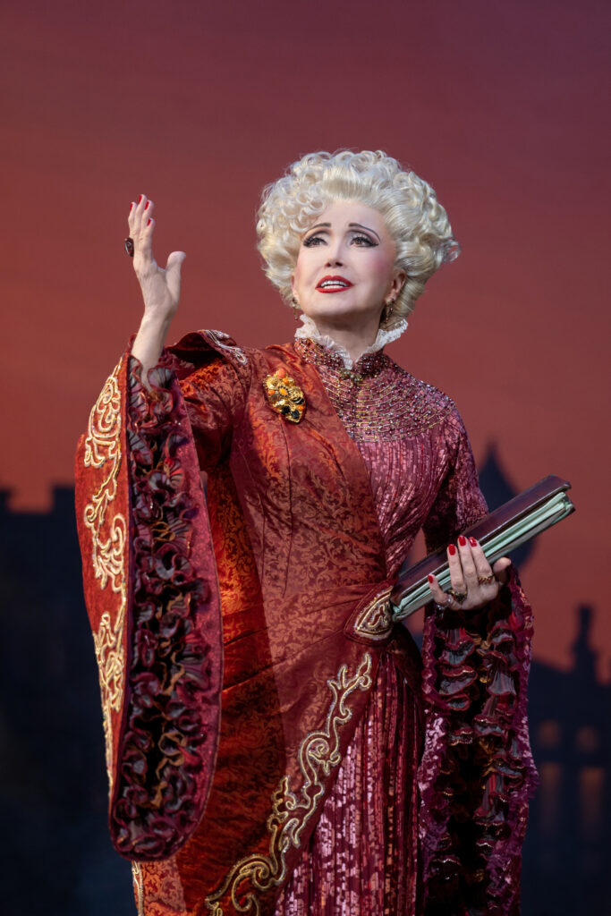 Donna McKechnie in Wicked. Photo by Joan Marcus.