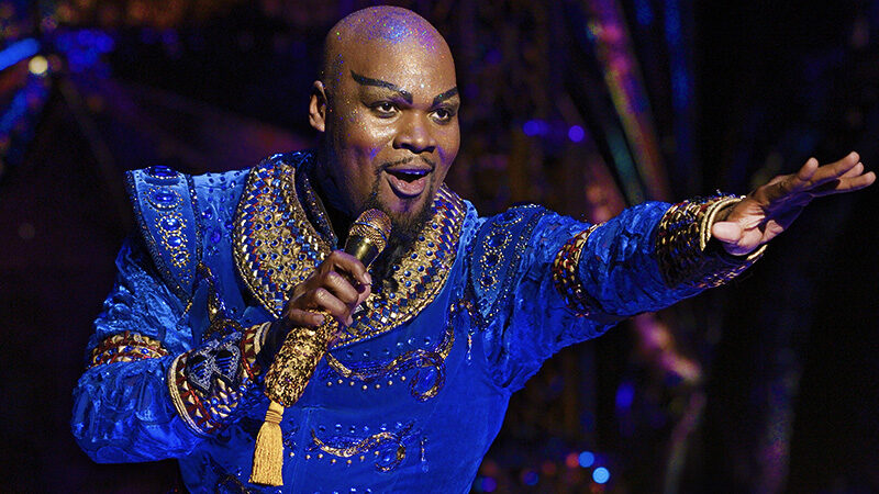 Michael James Scott Celebrates 10 Years of <i>Aladdin</i> on Broadway