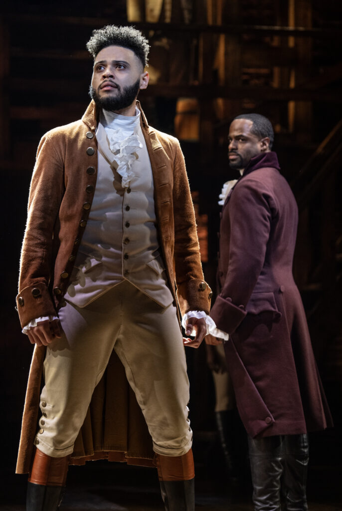 Trey Curtis and Jared Dixon in Hamilton.