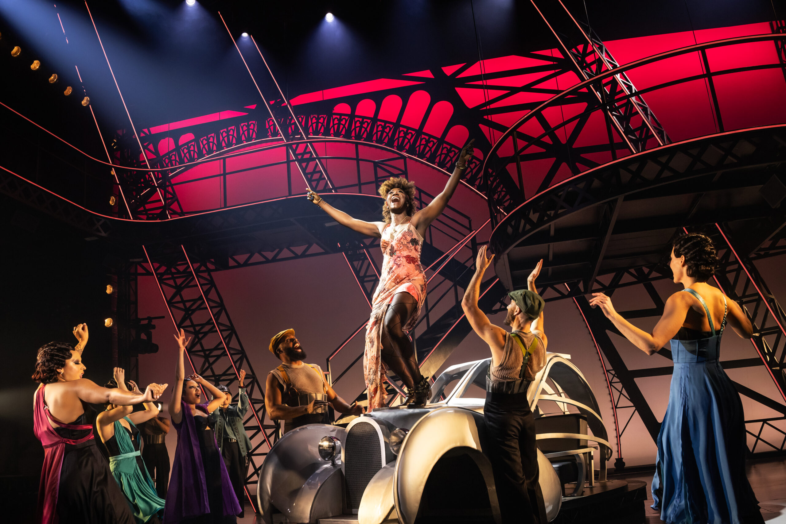 Amber Iman and the cast of Lempicka.