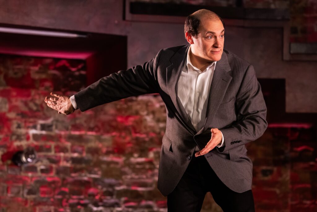 Michael Stuhlbarg in Patriots. Photo by Matthew Murphy.