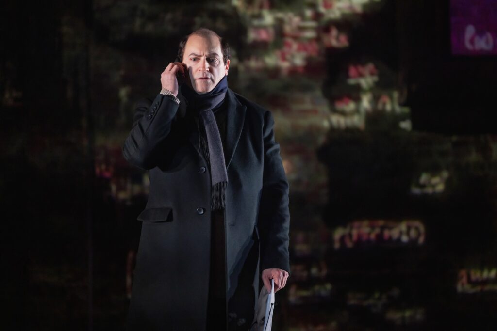 Michael Stuhlbarg in Patriots. Photo by Matthew Murphy.