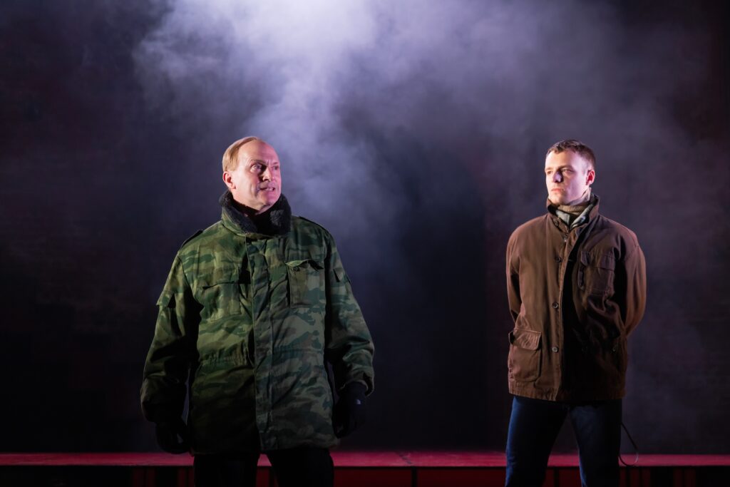 Wil Keen and Luke Thallon in Patriots. Photo by Matthew Murphy.