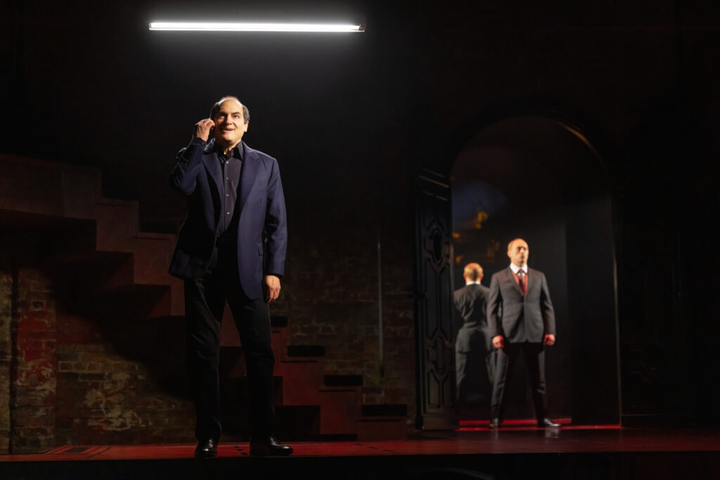 Michael Stuhlbarg and Will Keen in Patriots. Photo by Matthew Murphy.