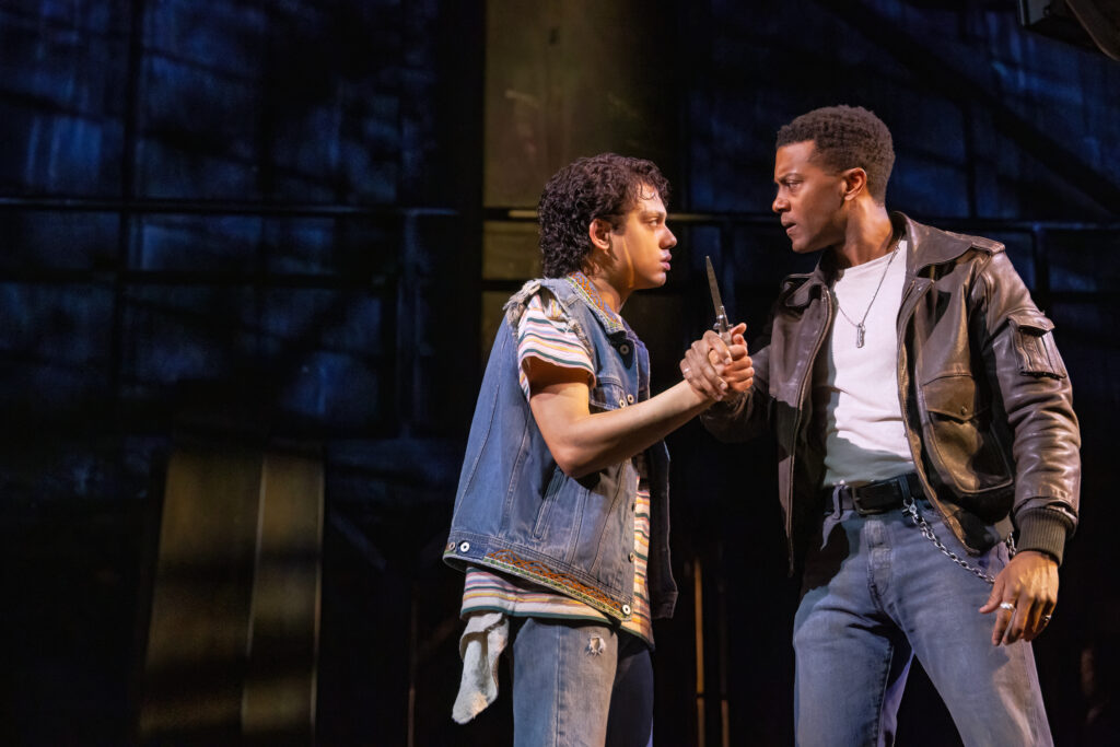 The cast of The Outsiders. Photo by Matthew Murphy.
