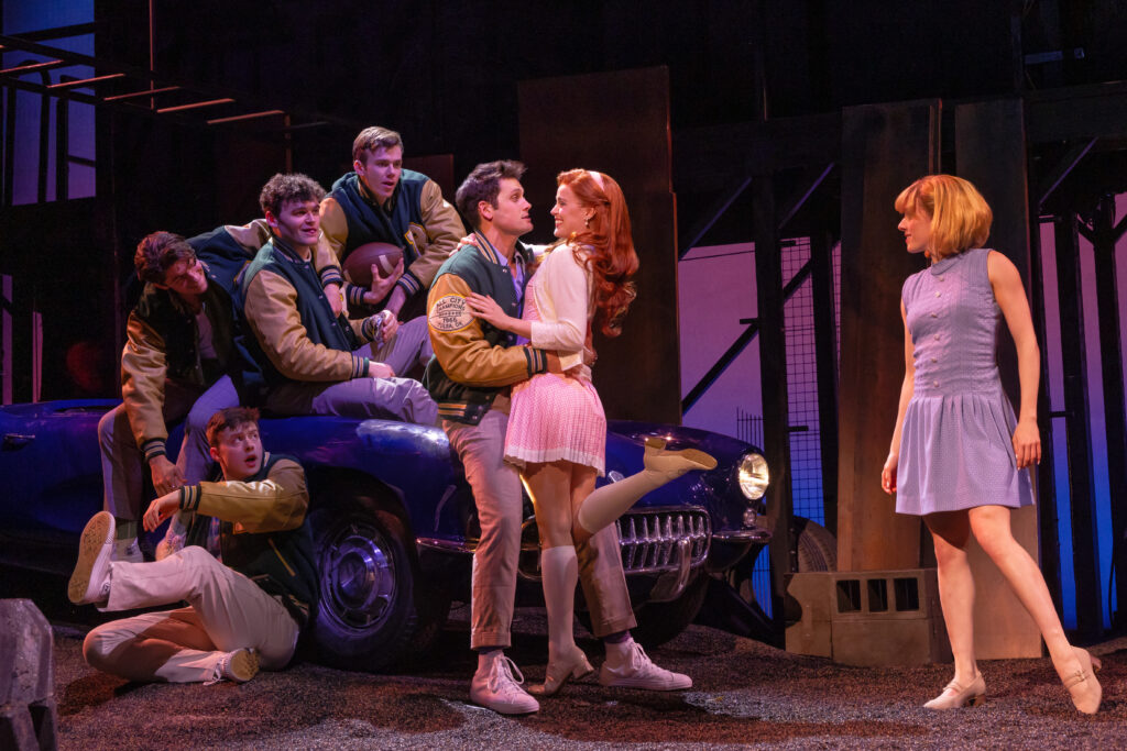 The cast of The Outsiders. Photo by Matthew Murphy.