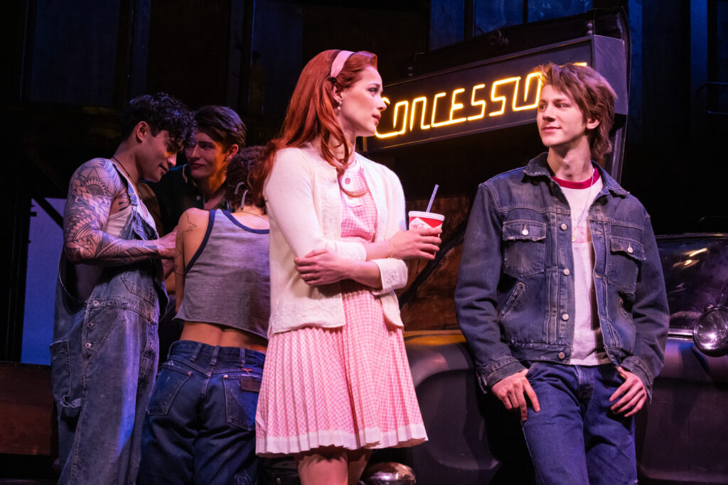 The cast of The Outsiders. Photo by Matthew Murphy.
