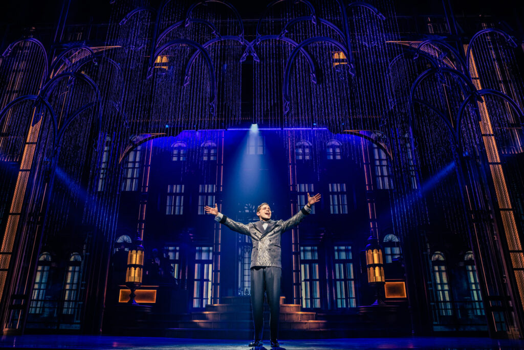 Jeremy Jordan in The Great Gatsby.