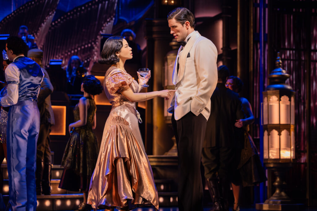 Eva Noblezada & John Zdrojeski in The Great Gatsby.