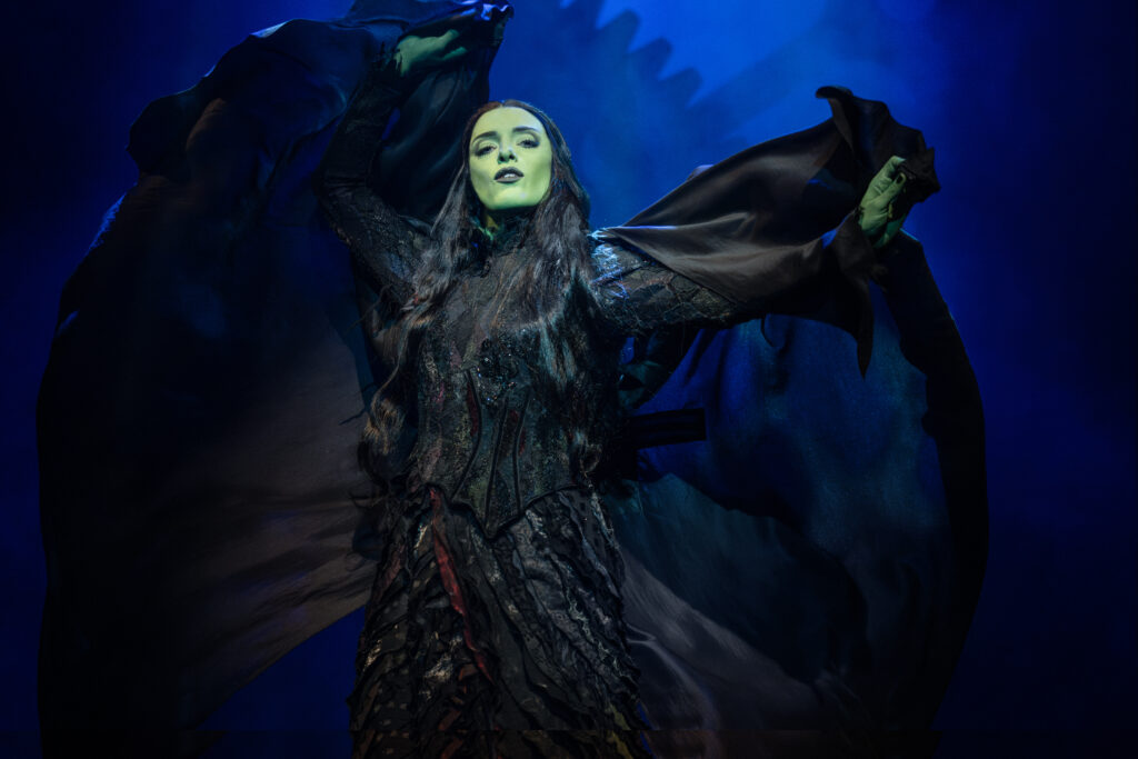 Mary Kate Morrissey in Wicked. Photo by Joan Marcus.