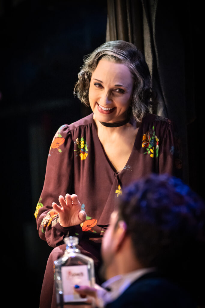 Bebe Neuwirth in <i>Cabaret</i>. Photo by Marc Brenner. 