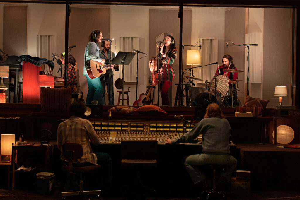 The cast of Stereophonic.