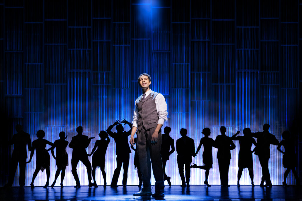 Noah J. Ricketts and the cast of The Great Gatsby.