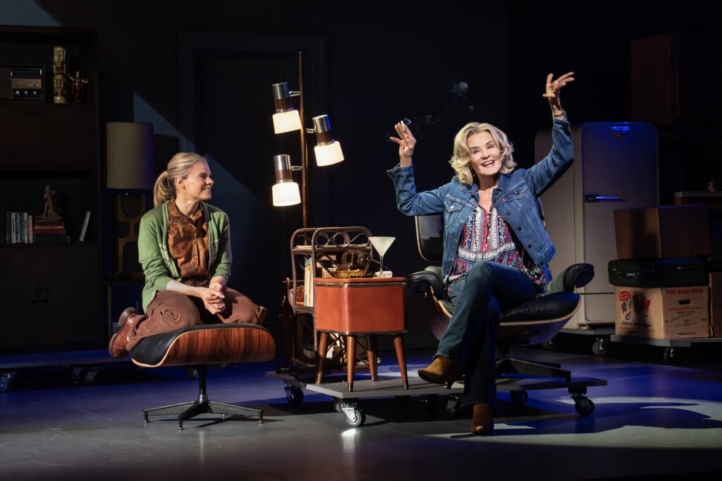 Celia Keenan-Bolger and Jessica Lange in Mother Play.