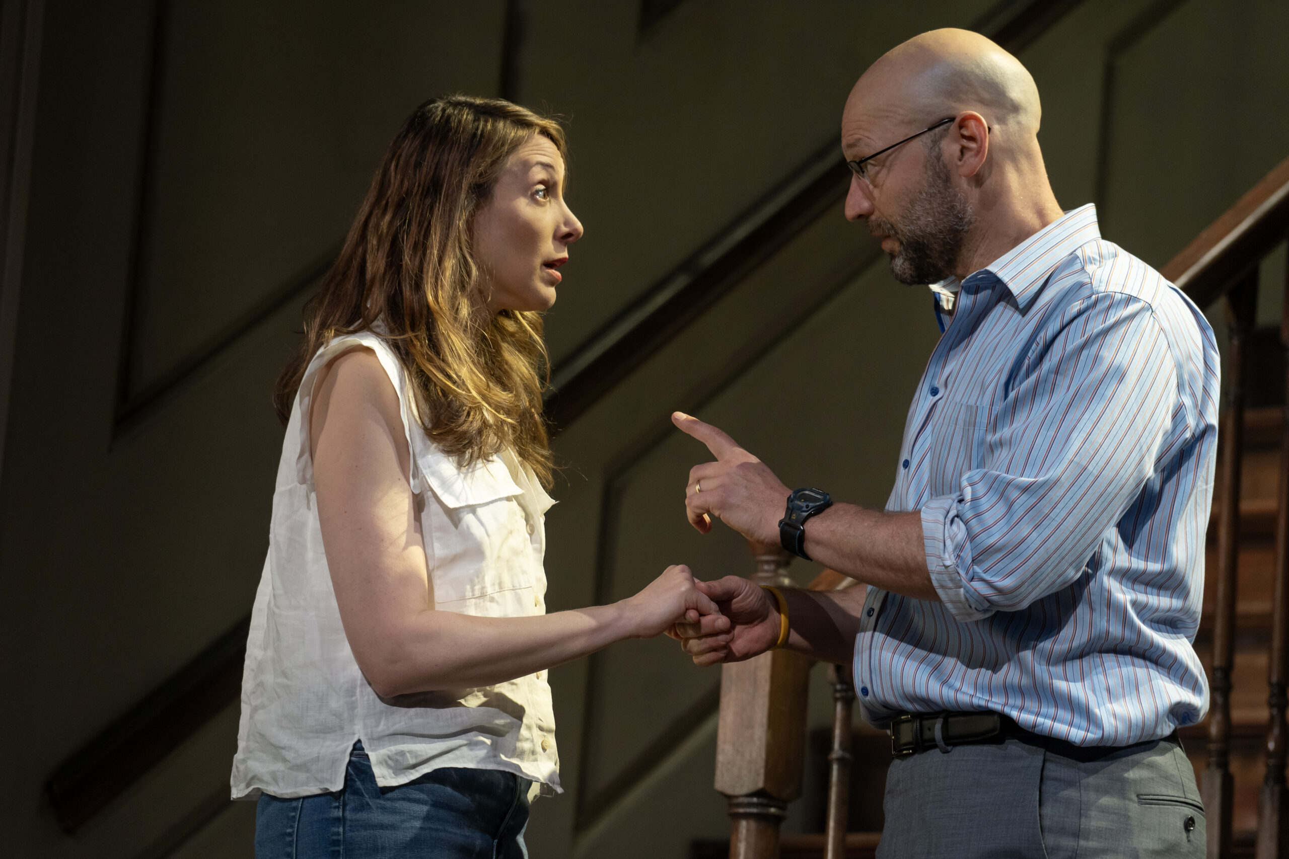 Natalie Gold and Corey Stoll in Appropriate.