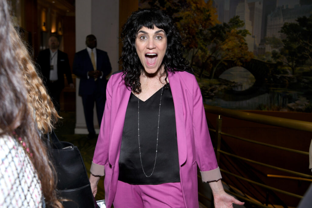 Leigh Silverman t the 77th Annual Tony Awards Meet The Nominees Press Event. Photo by Jenny Anderson/Getty Images for Tony Awards Productions.