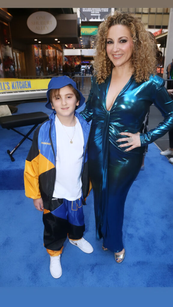 Donna Vivino and her son, Hendrix.