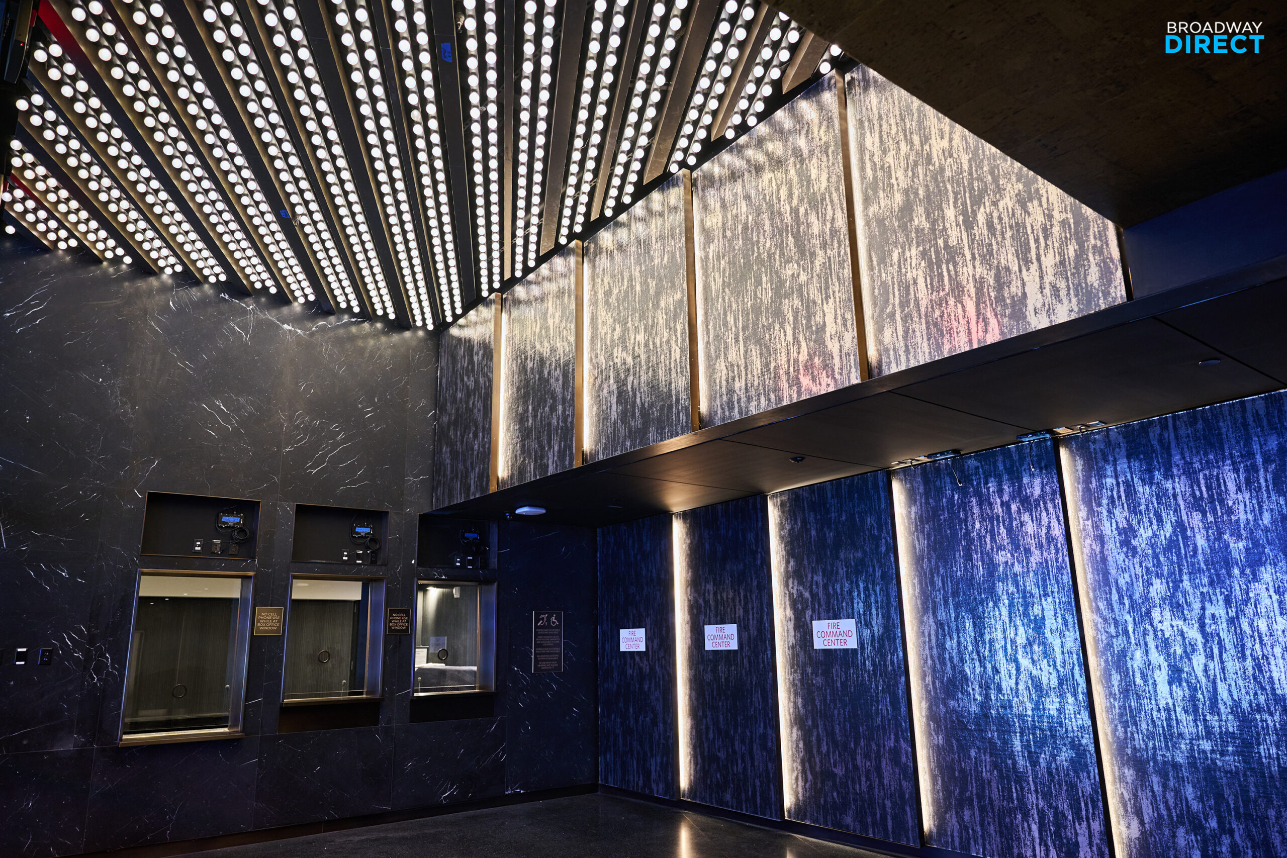 The box office of the Palace Theatre on Broadway. Photo by Jenny Anderson for Broadway Direct.