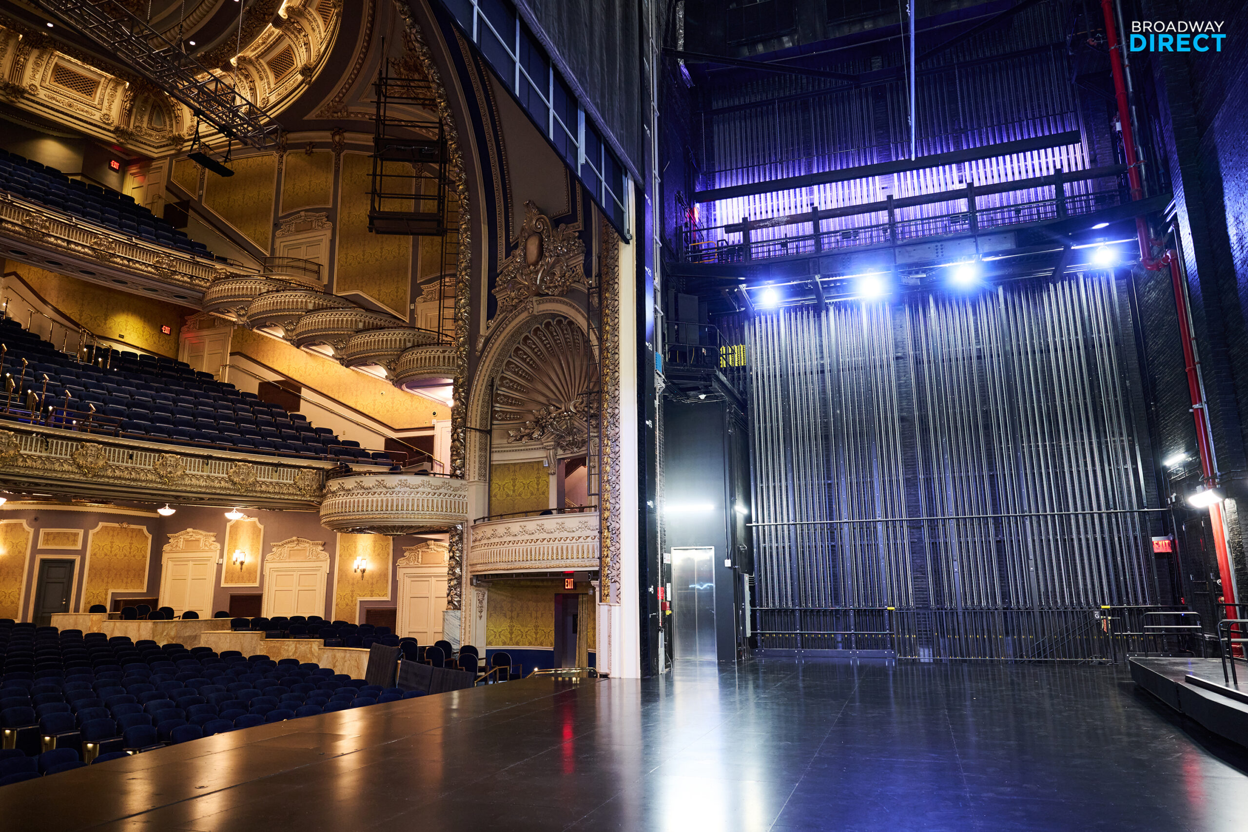 The Palace Theatre on Broadway. Photo by Jenny Anderson for Broadway Direct.