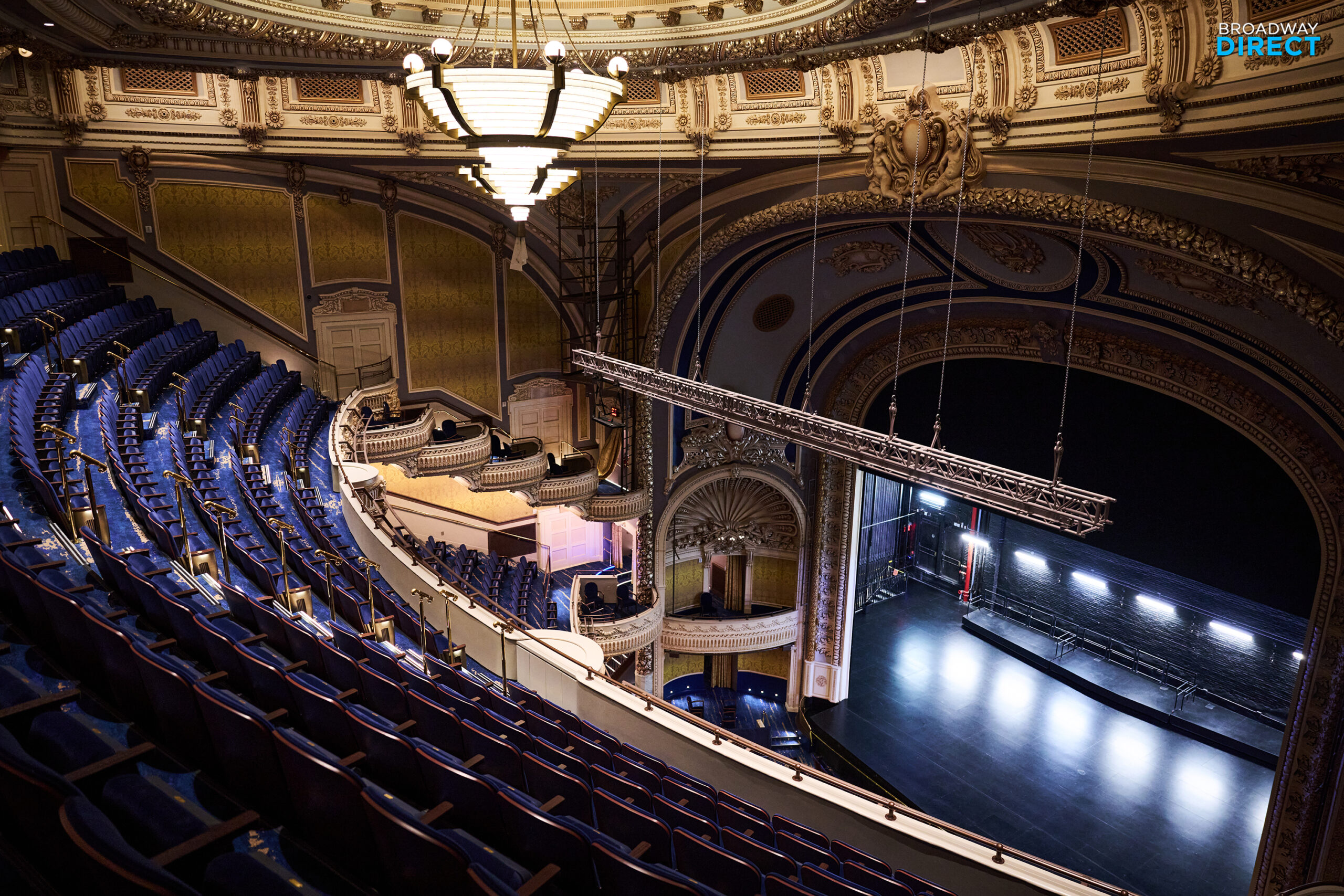 The Palace Theatre on Broadway. Photo by Jenny Anderson for Broadway Direct.