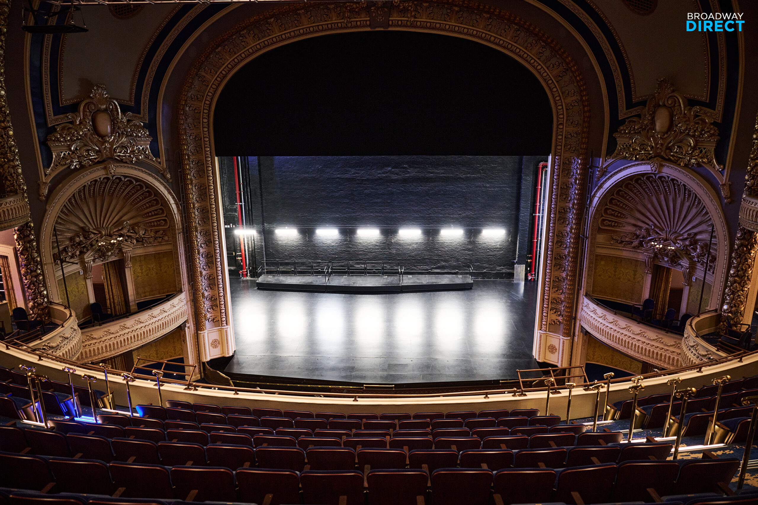 The Palace Theatre on Broadway. Photo by Jenny Anderson for Broadway Direct.