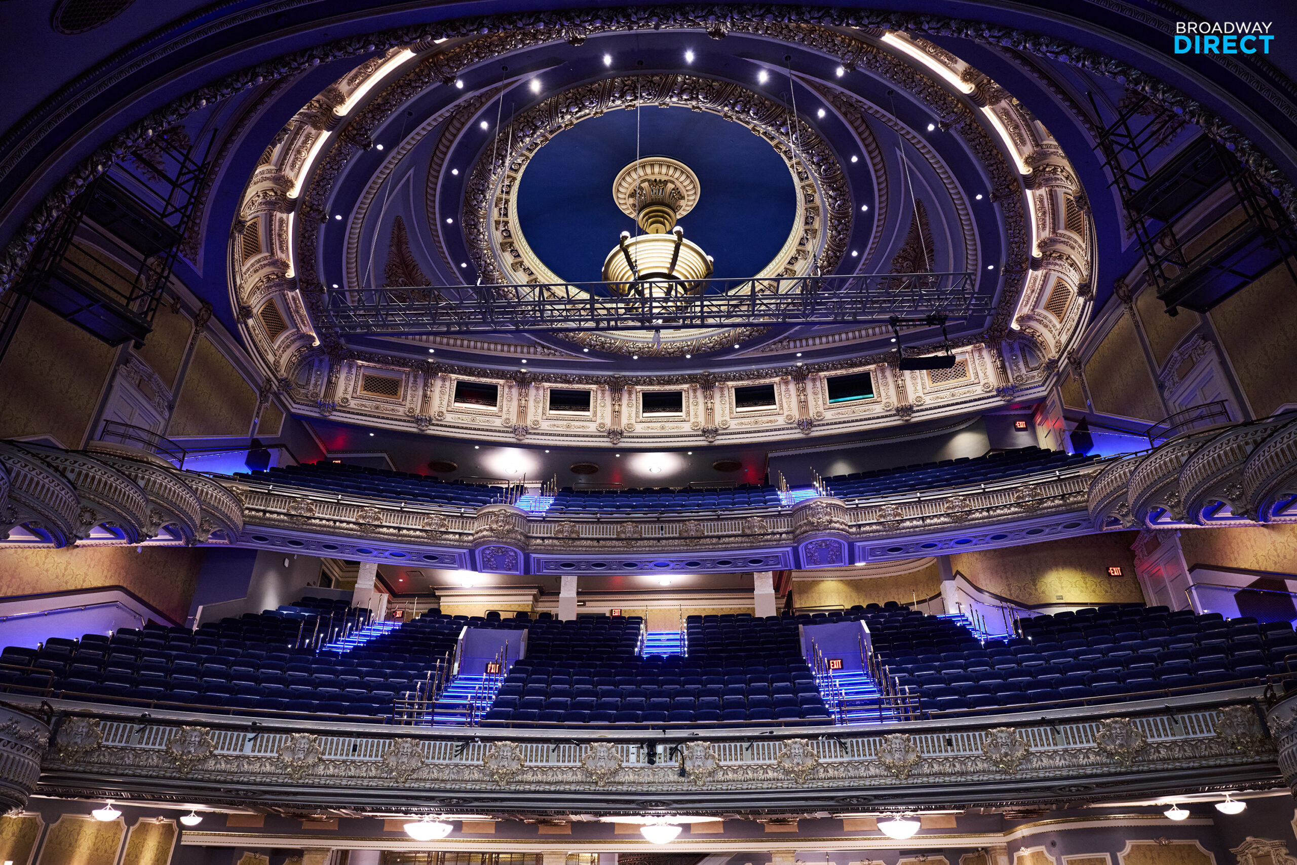 The Palace Theatre on Broadway. Photo by Jenny Anderson for Broadway Direct.