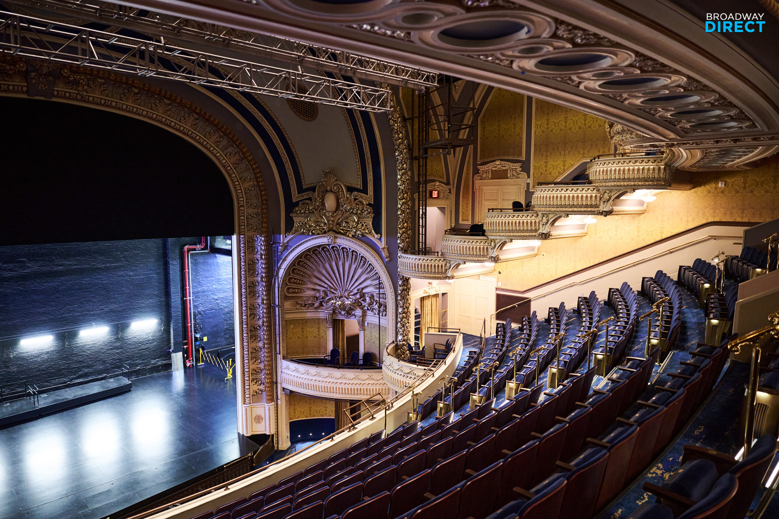 The Palace Theatre on Broadway. Photo by Jenny Anderson for Broadway Direct.