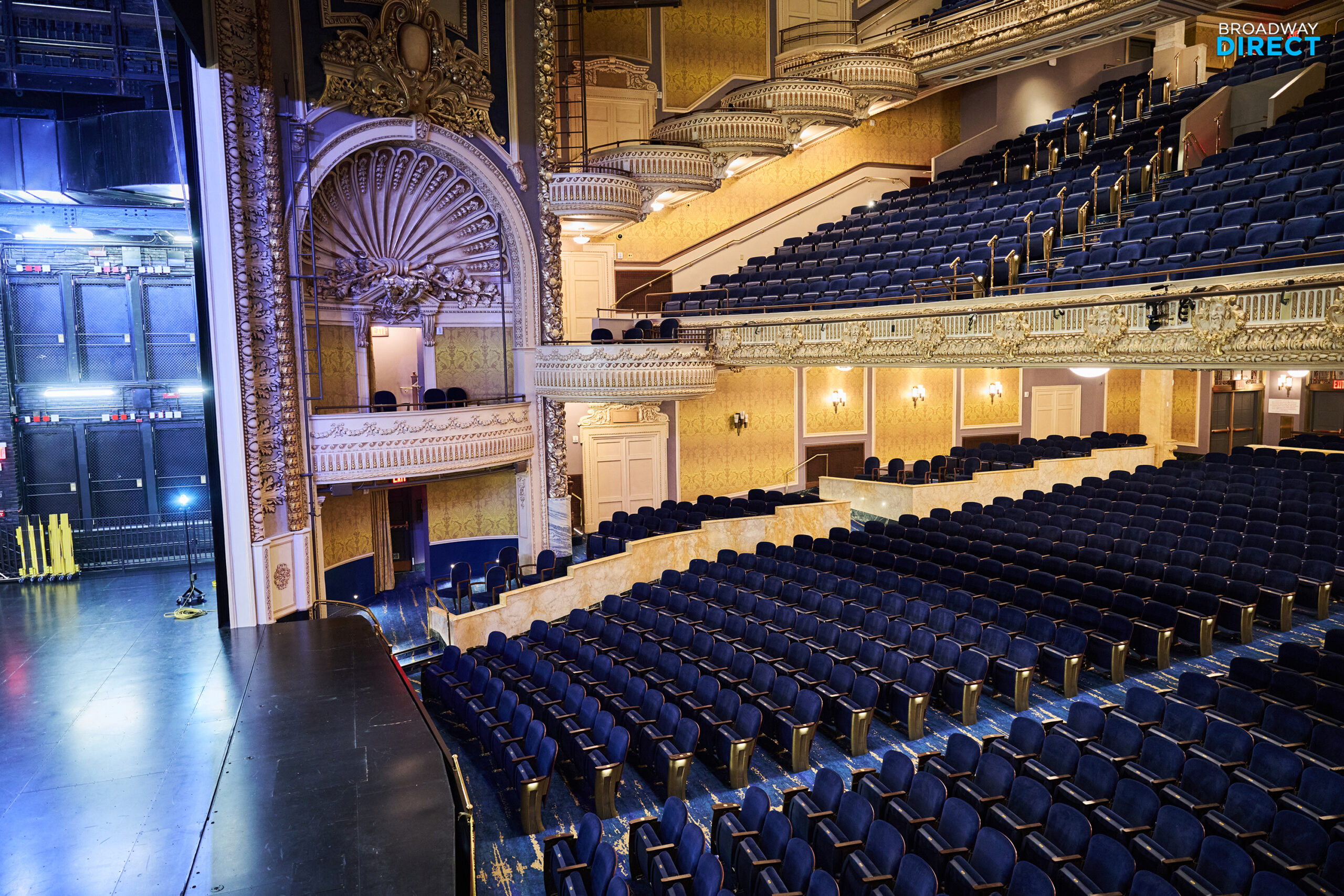 The Palace Theatre on Broadway. Photo by Jenny Anderson for Broadway Direct.