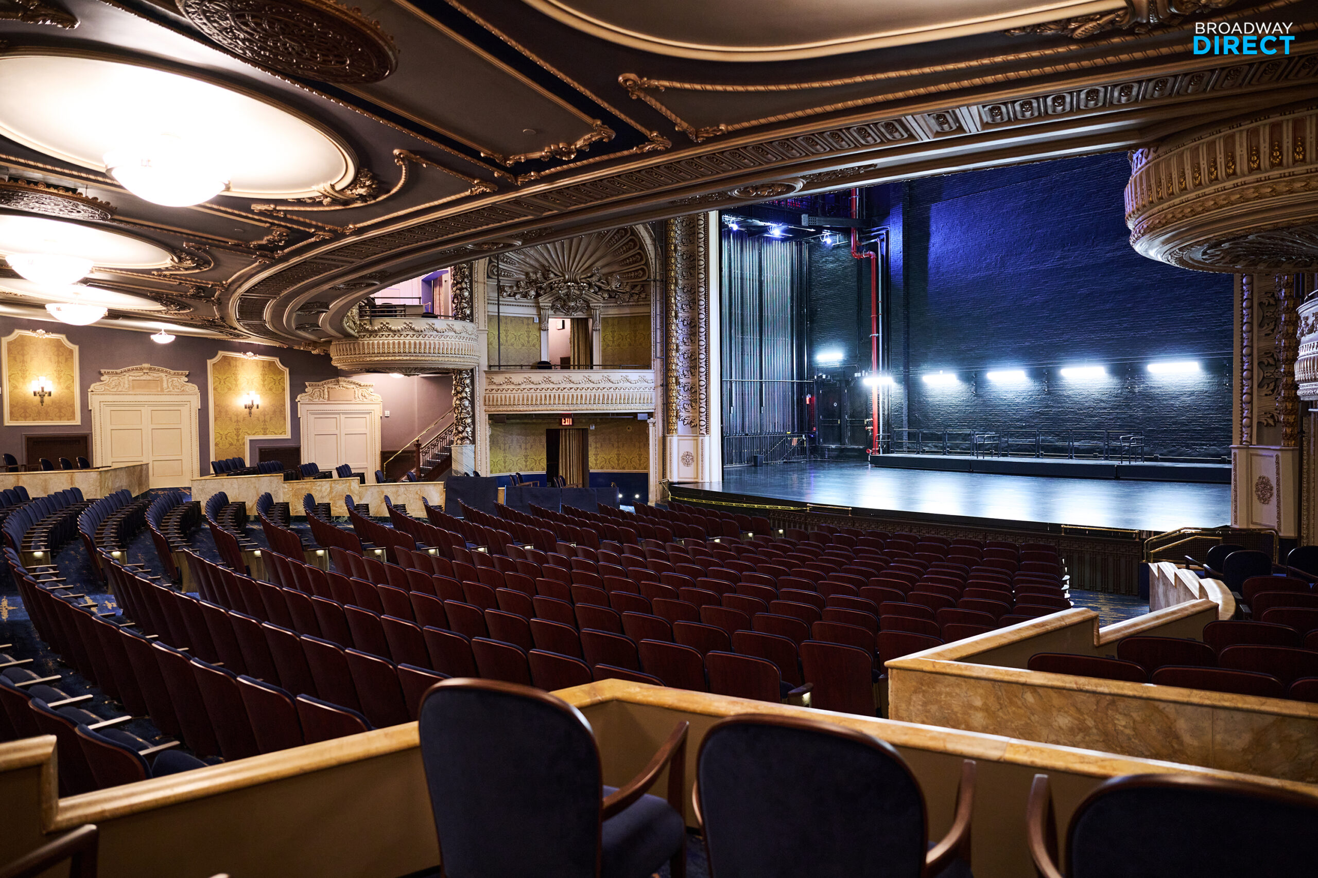 The Palace Theatre on Broadway. Photo by Jenny Anderson for Broadway Direct.