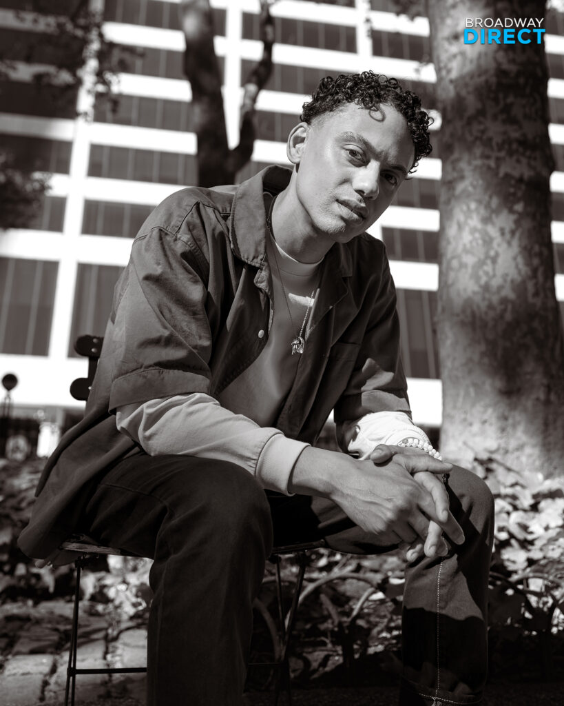Sky Lakota-Lynch of The Outsiders. Photo by Angela of York for Broadway Direct.