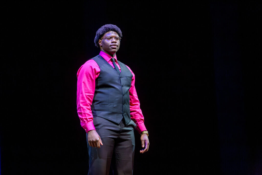 Damson Chola Jr. performs at the 15th Annual Jimmy Awards. Photo by Tricia Baron.