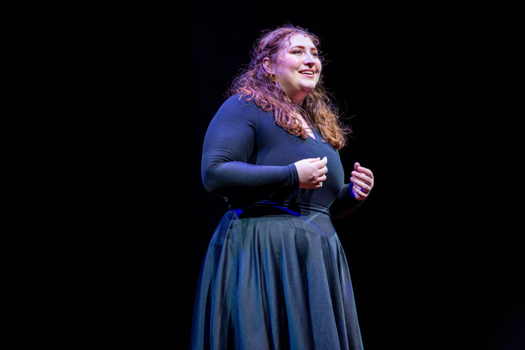 Gretchen Shope performs at the 15th Annual Jimmy Awards. Photo by Tricia Baron.