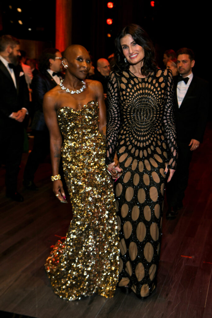 Cynthia Erivo and Idina Menzel. Photo by Jenny Anderson.