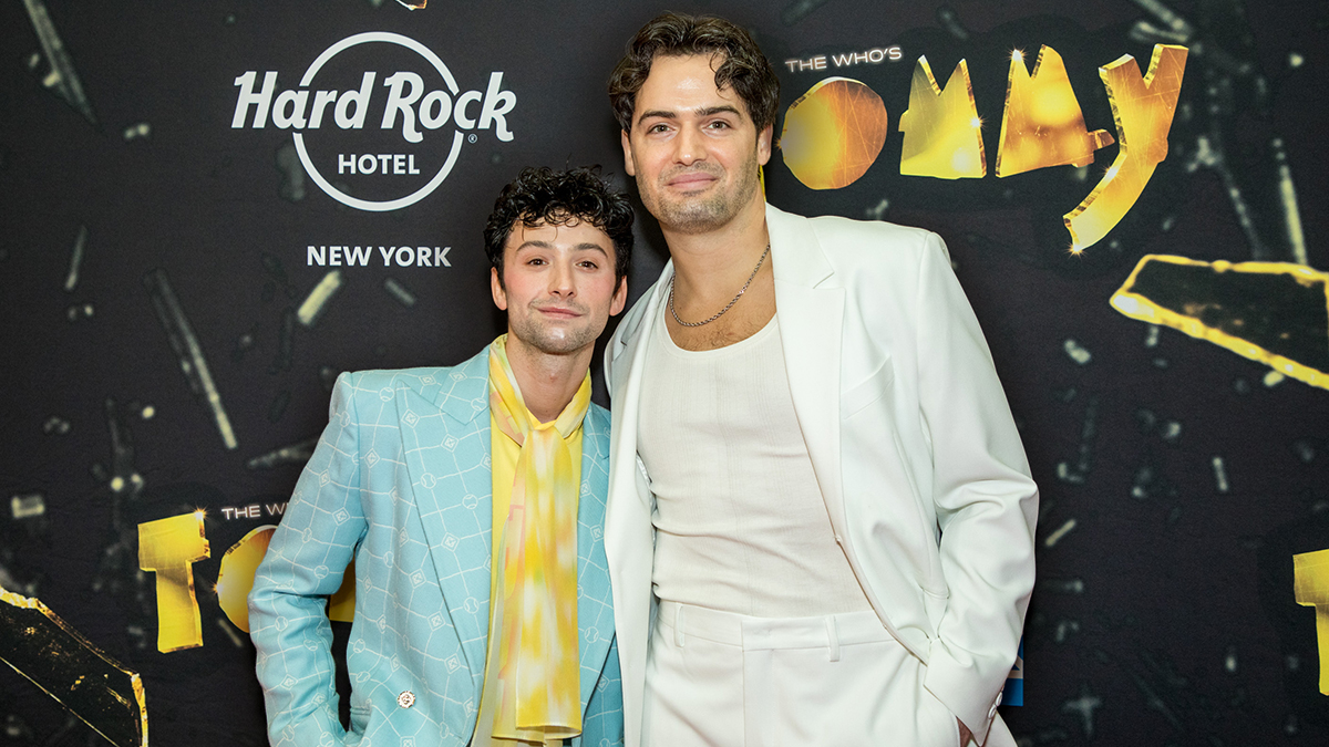 Two Actors from <i>TOMMY</i> Shine Together, Both On & Off the Stage