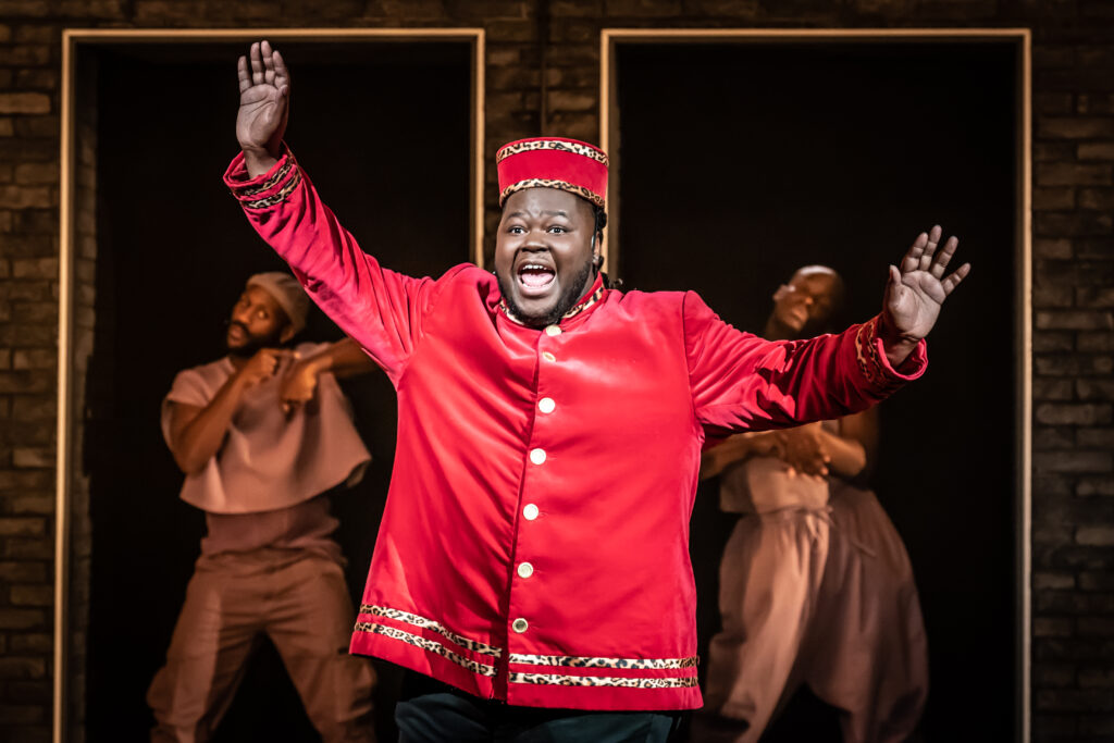 Kyle Ramar Freeman in the West End production of A Strange Loop. Photo by Marc Brenner.