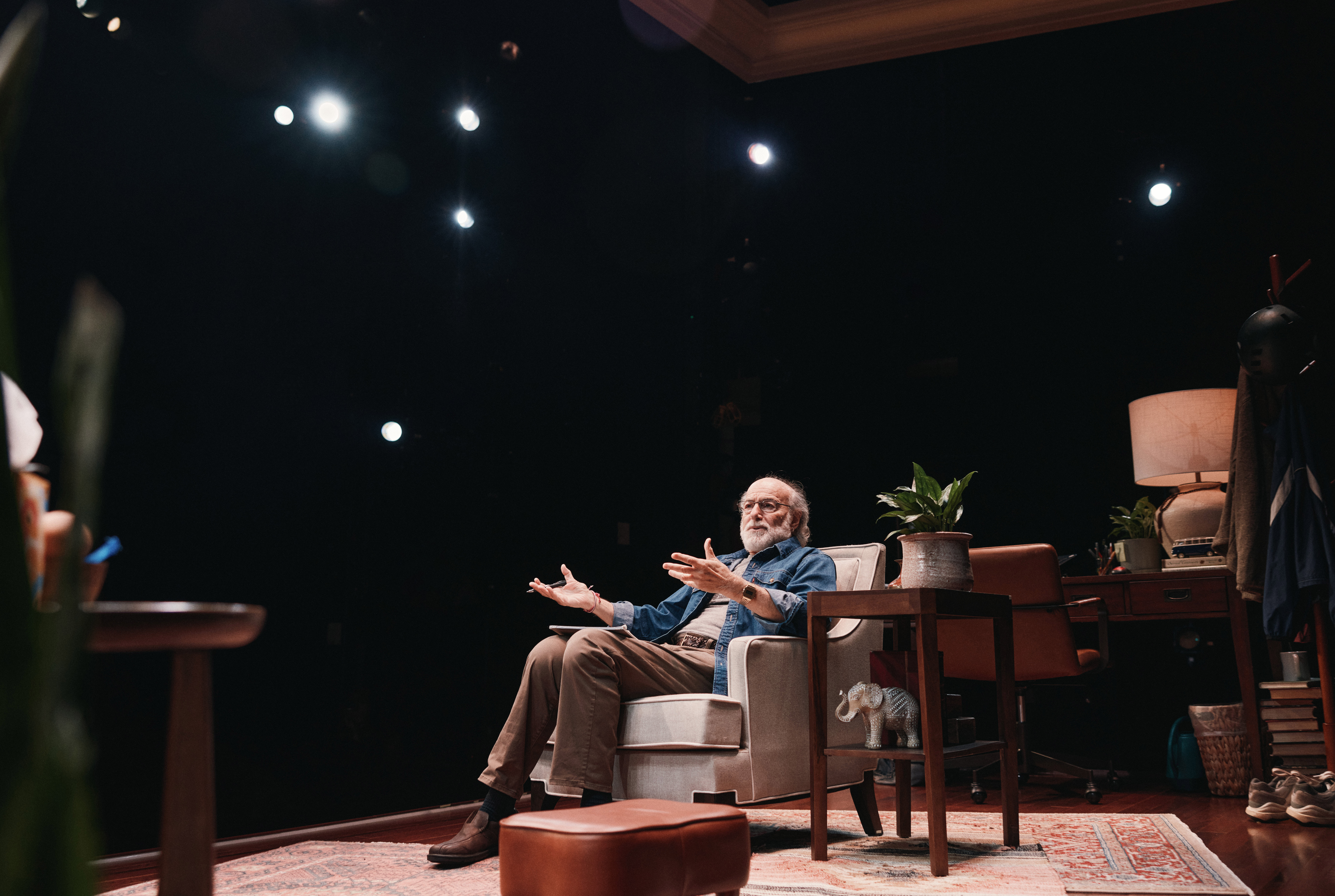 Peter Friedman in JOB. Photo by Emilio Madrid.