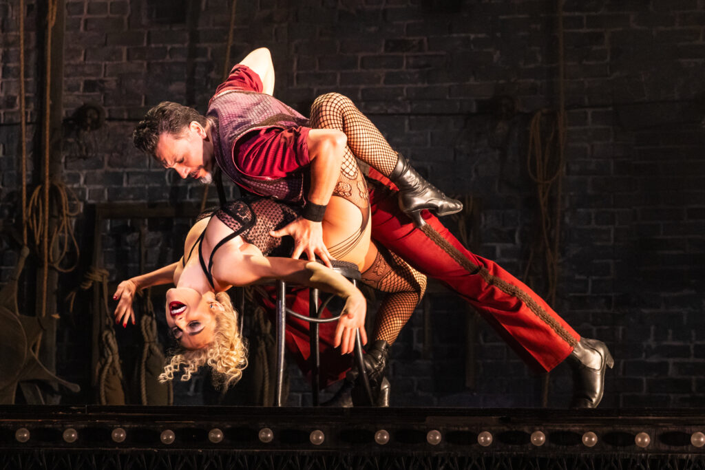 Sophie Carmen-Jones and Ricky Rojas in Moulin Rouge! The Musical. Photo by Matthew Murphy.