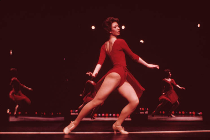 Donna McKechnie in <i>A Chorus Line</i> Photo by Martha Swope/New York Public Library.