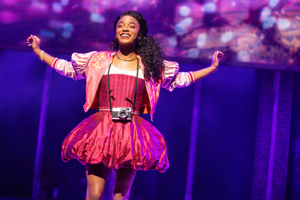 Maya Boyd in & Juliet. Photo by Matthew Murphy.