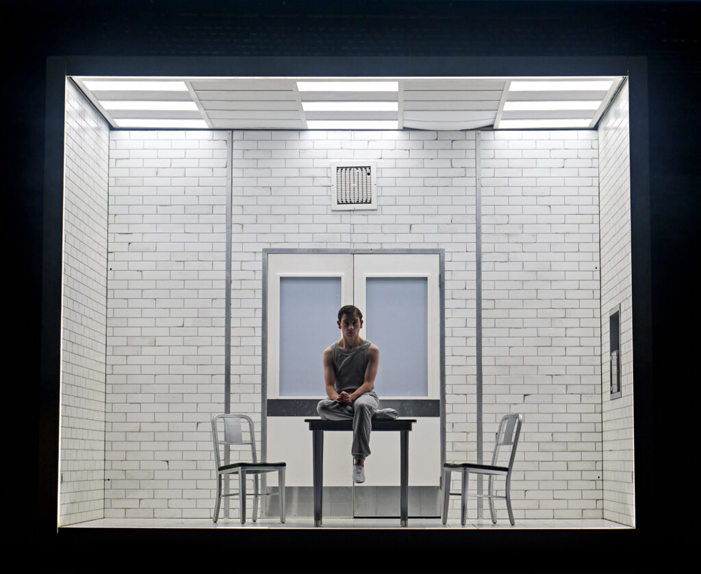 Louis McCartney in the West End production of Stranger Things: The First Shadow. Photo by Manuel Harlan.