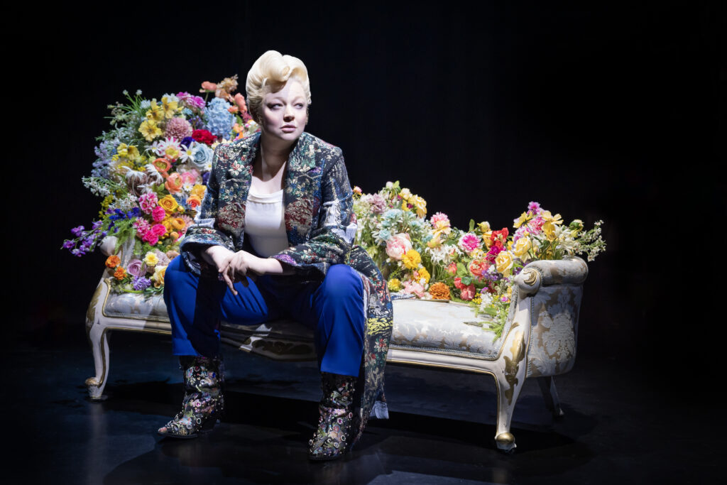Sarah Snook in The Picture of Dorian Gray. Photo by Marc Brenner.