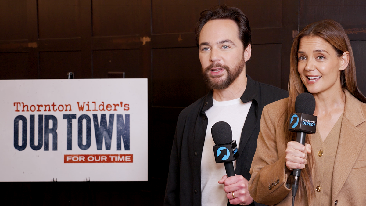 Watch Now: Jim Parsons, Katie Holmes, and More on <i>Our Town</i>